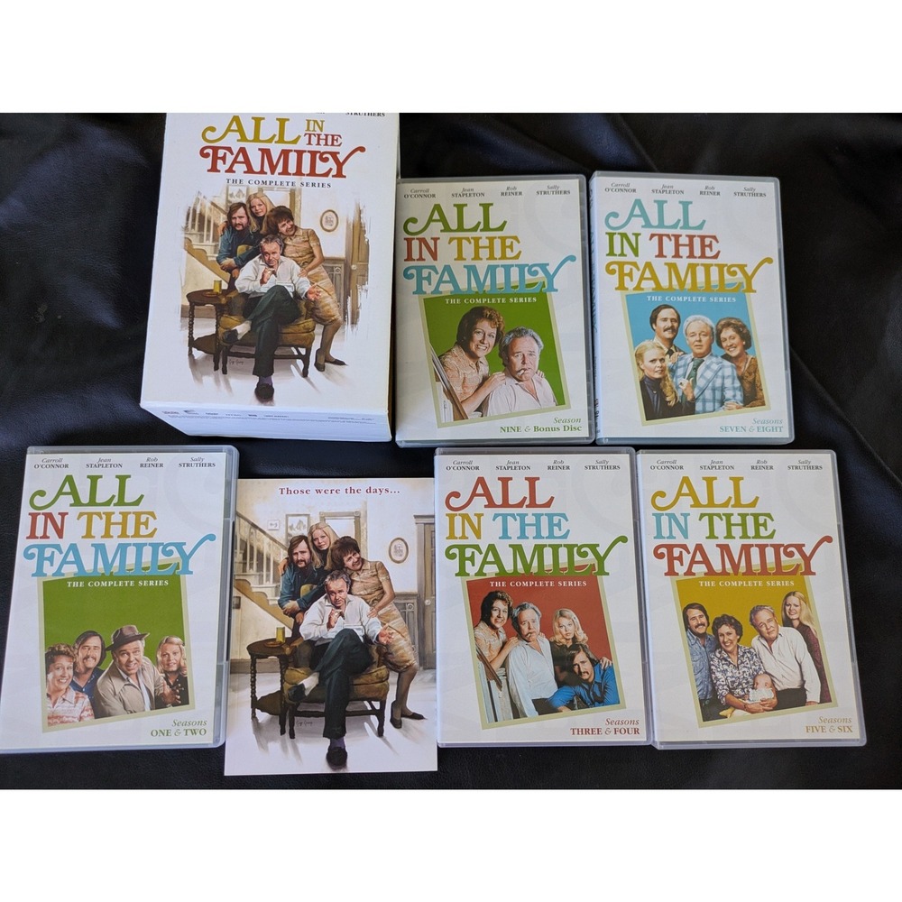 All in the Family The Complete Series DVD Box Set 28-Disc 1970-1979